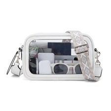 Clear Bag for Stadium Events, Clear Crossbody Purse for