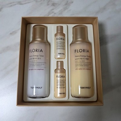 Tonymoly Floria Nutra Energy Skin Care set (Toner+Emulsion) Korean Cosmetics