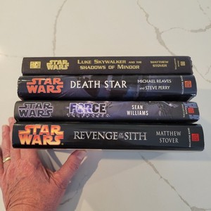 Star Wars Lot Of 4 Hardcover Books Death Star, Revenge Of Sith, Force Unleashed