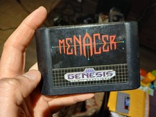 Menacer 6-Game Cartridge (Sega Genesis, 1992) Cart Only CLEANED & TESTED +Manual