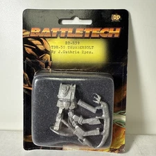 Vintage Rare Battletech TDR-5S Thunderbolt NIB Ral Partha Orange Card F