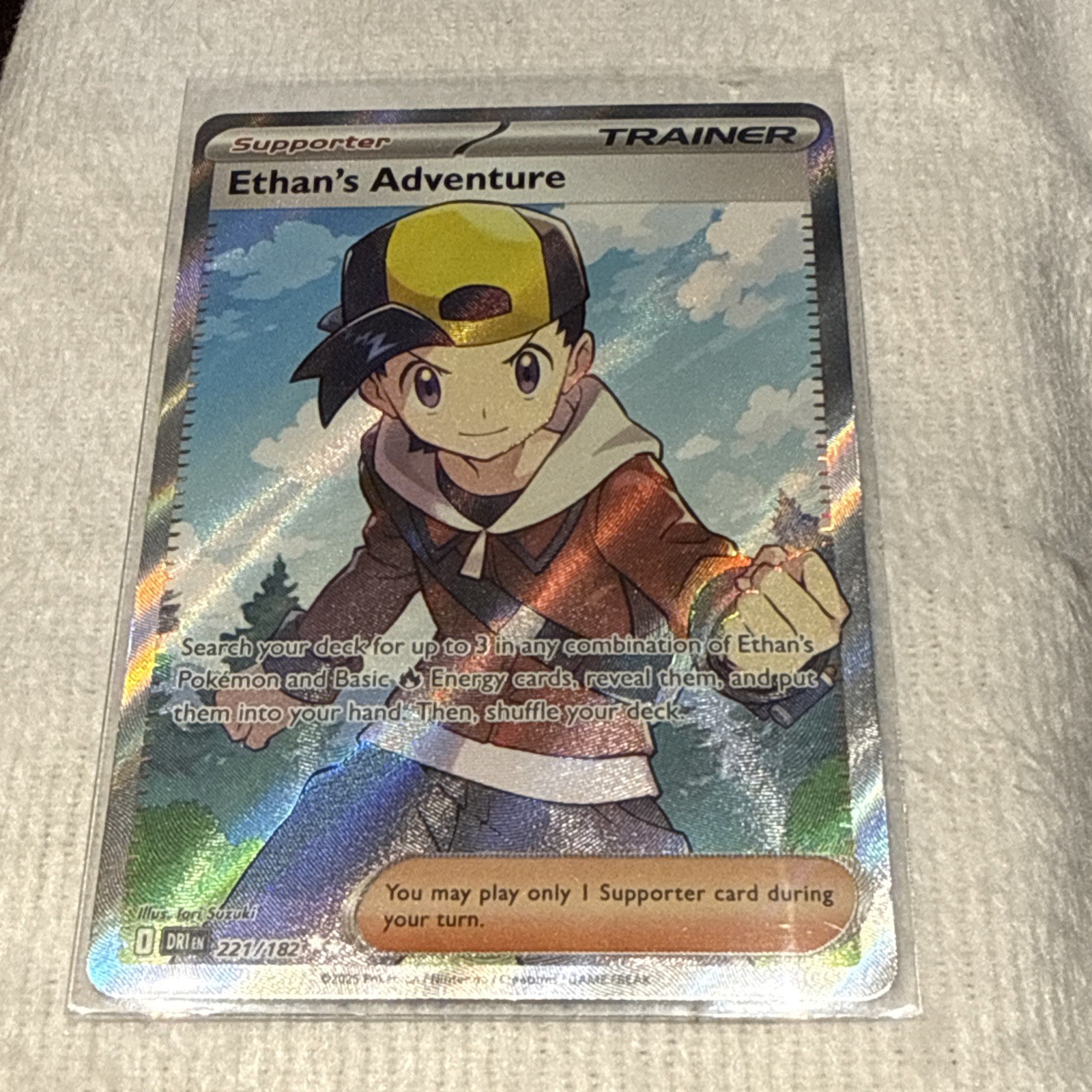 Ethans Adventure Pokémon Card