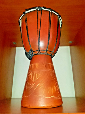 Jambè Bongo Bonghetto Percussion Beine, Afrikanische Trommel Djembe handgraviert