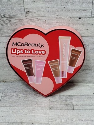 MCoBeauty Sweetheart Peptide Lip Treatment Set, Hydrating Cream Oil Plumper