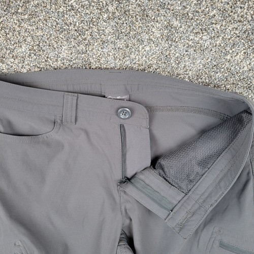 Eddie Bauer First Ascent Guide Pro Hose Damen 8 grau Performance Wandern Cargo - Bild 6 von 17