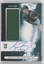2021 Chronicles Origins Rookie Jumbo Material 93/99 Daulton Jefferies Auto 0a3