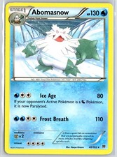 ABOMASNOW 40/162 DAMAGED BREAKthrough