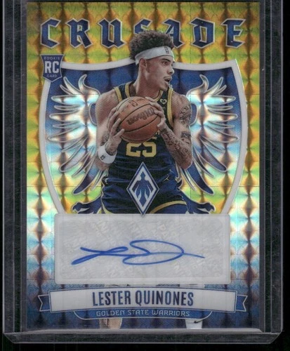 2023 Panini Phoenix Basketball Gold Lester Quinones #CS-LQU