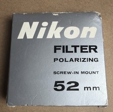 Nikon Polarizing filter 52 mm 
