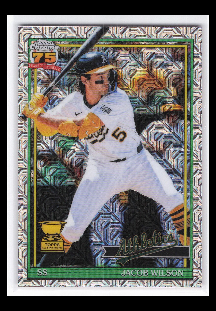 Jacob Wilson #91C-35 Baseball Cards 2026 Topps 1991 Chrome trading card — raw and PSA graded price guide