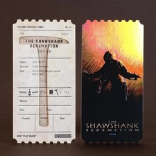 The Shawshank Redemption Megabox Original Ticket Collectible Movie Stub