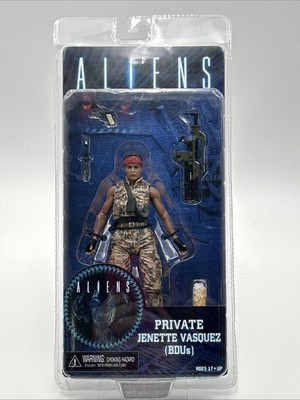 NECA Aliens Private Jenette Vasquez (BDUs) Action Figure 2017 Sealed