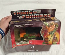 Transformers G1 Roadbuster Deluxe Autobot 1985 MISB Sealed