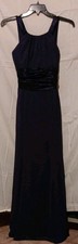 David's Bridal Purple Full Length Bridesmaid Gown Formal Dress Women Size 10