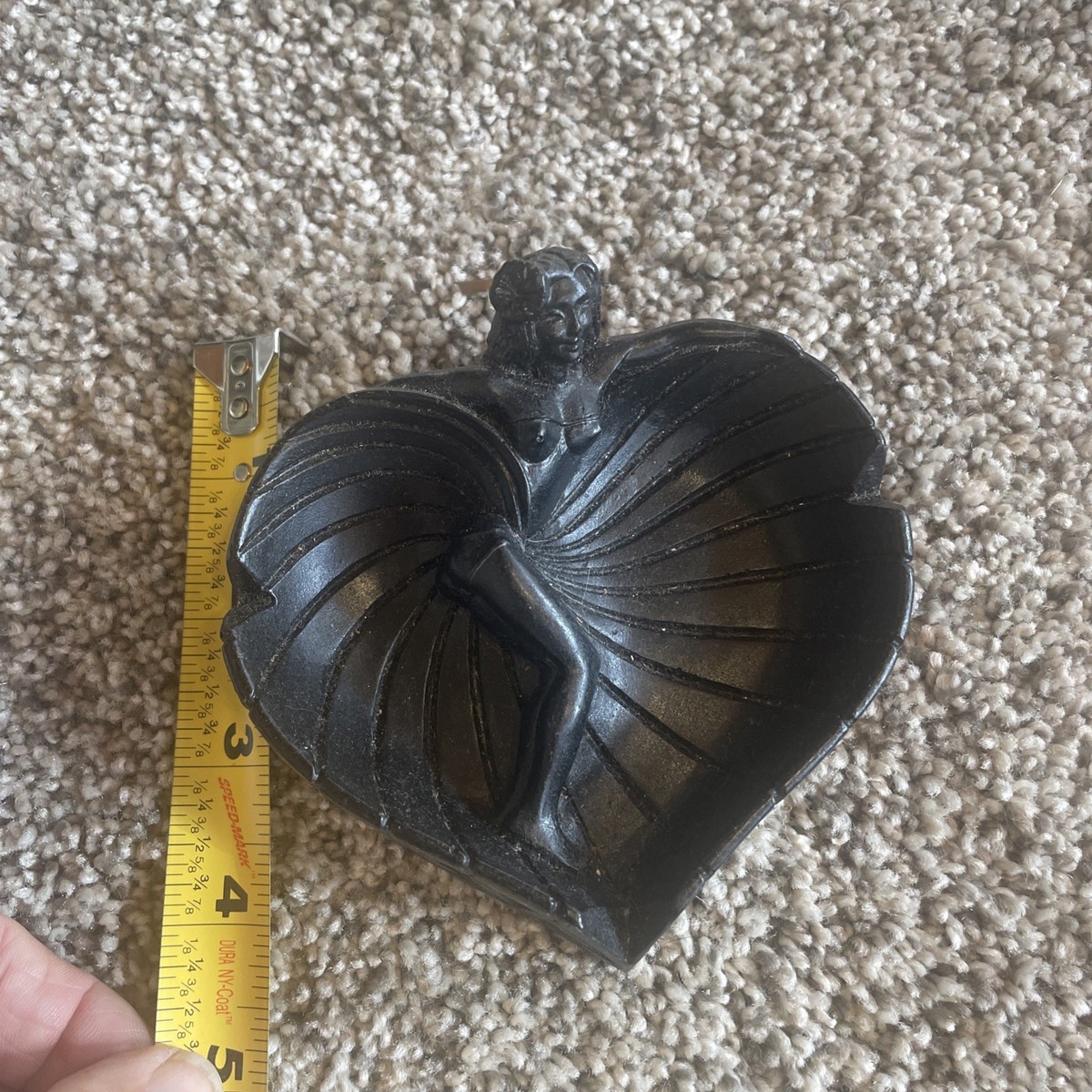 Vintage COCO JOE'S Hula Girl Aloha Hawaii Ashtray Lava 137 Tiki