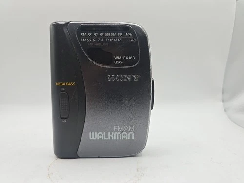 Vintage Sony WM-FX163 Walkman Portable Cassette Player AM/FM Radio Tested