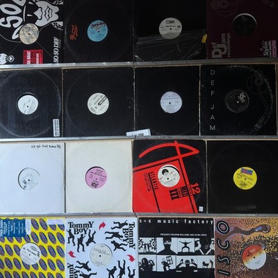 16x 12'' Singles Lot LL Cool J / Coolio / Da Brat + C+C Music Factory (VG-EX)