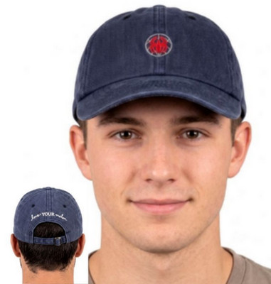 Love Your Melon Marvel Spider-Man Navy Denim Men's Adjustable Baseball Hat Cap