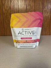 Optavia Active Essential Amino Acid Blend Strawberry Lemonade, Best By 10-7-25