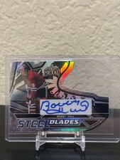 2025 Leaf Metal Legends Steel Blades Bobby Hull #SB-BH1 Silver Shimmer /10 (AU)