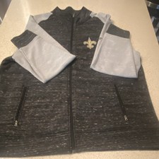 Fanatics New Orleans Saints 3XL Jacket Black Gray NFL