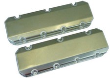 Moroso Valve Cover Short Billet Rail Natural Big Block Chevy Pair 68487
