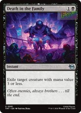 MTG TMT *FOIL* U Death in the Family #61 NM
