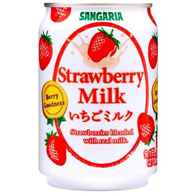	Sangaria Strawberry Milk Product of Japan 8.96 Fluid Ounce Pack of 24	
