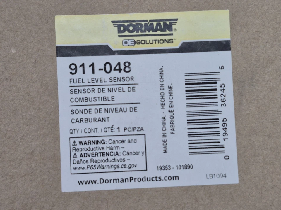 Nuevo conjunto de sensor de nivel de combustible Dorman 911-048 para Hyundai Santa Fe 2006-2009 Foto 2 de 2