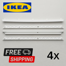 GENUINE IKEA Trofast Unit Guide Rail Replacement Part, White, 42 cm┃120056 x 4