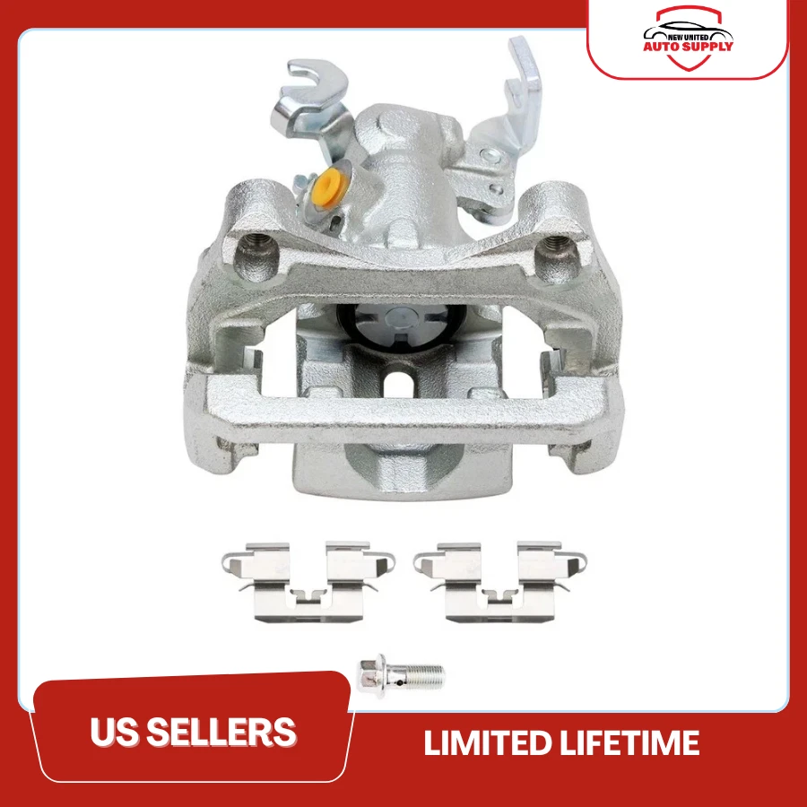 Pinza de freno trasera izquierda con soporte para Ford Fusion Lincoln MKZ 2006-2012 Mazda 6 Foto 3 de 4