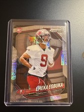 2025 Panini Prizm Football Emeka Egbuka Panini Logo /20 RC