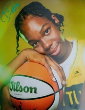 Dominique Malonga Autographed 8 X 10 Photo. Seattle Storm.