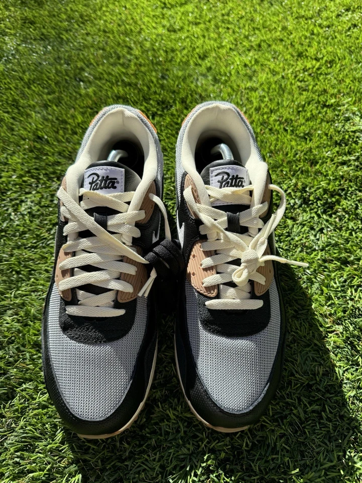 Patta Air Max 90 gris partículas Foto 2 de 4