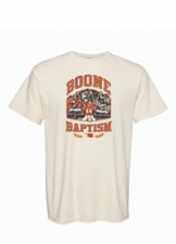 Boone Baptism Football Short Sleeve Cotton Tee