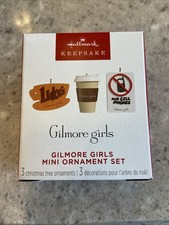 Hallmark Keepsake 2025 Mini Gilmore Girls Ornament Set of 3
