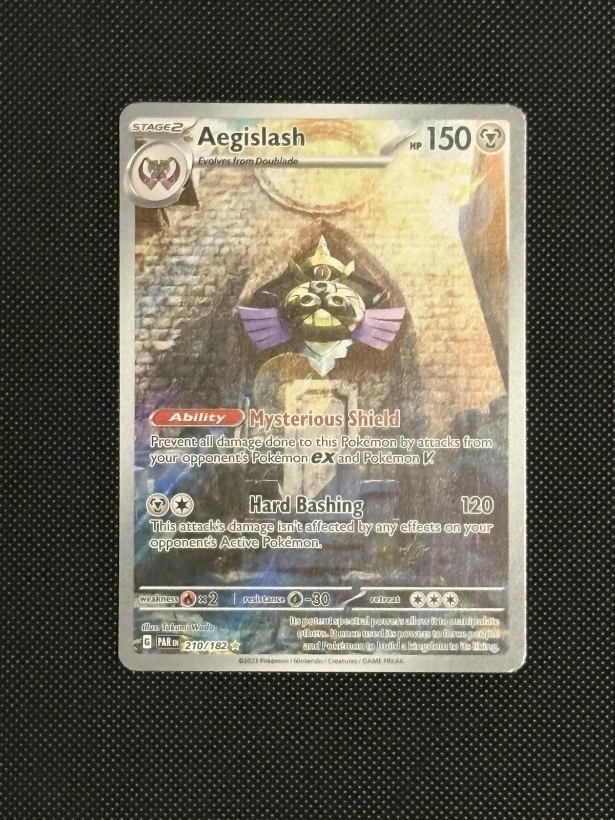 Aegislash 210/182 SV04: Paradox Rift Holo
