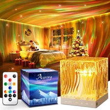 Crystal Lamp for Bedroom, 15 White Noise Machine Room Lights for Bedroom, Blu...