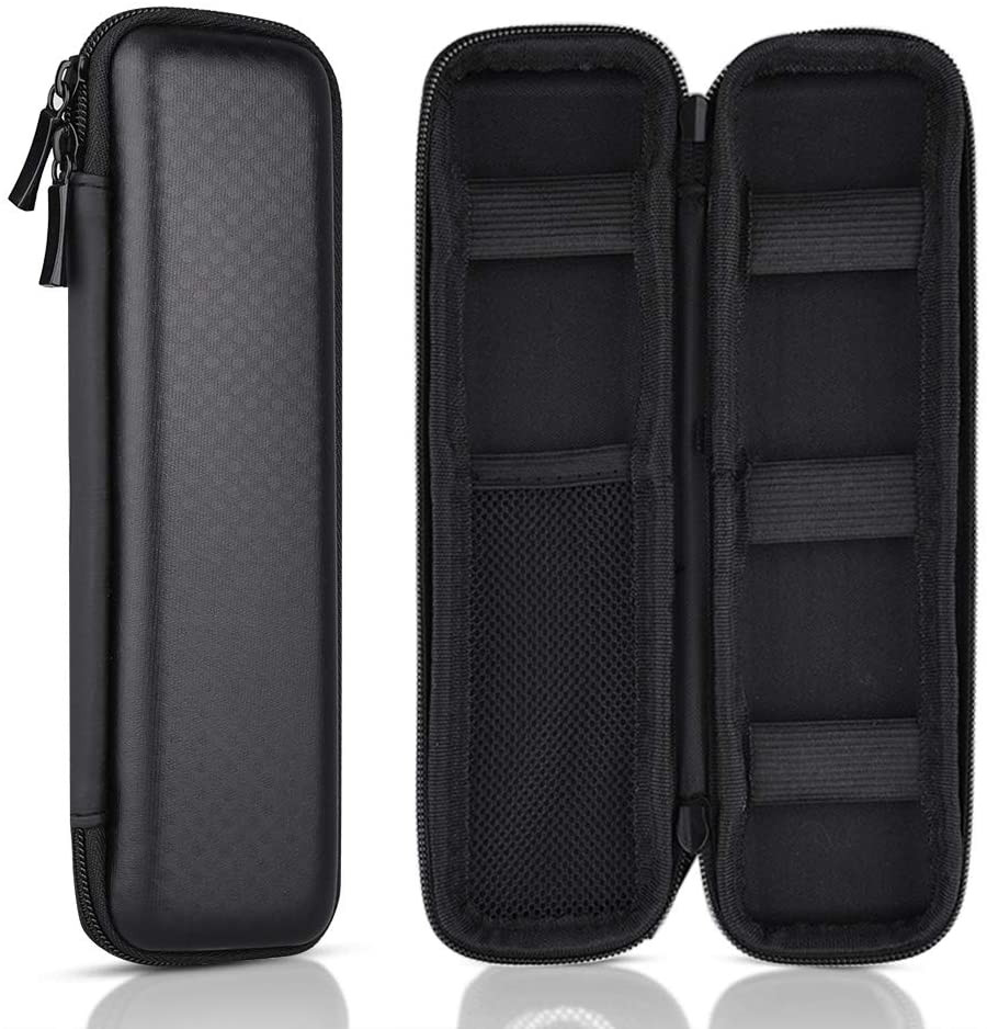 Pencil Case Canvas Pencil Cases Zippered Large Capacity Pencil Case for Adults G