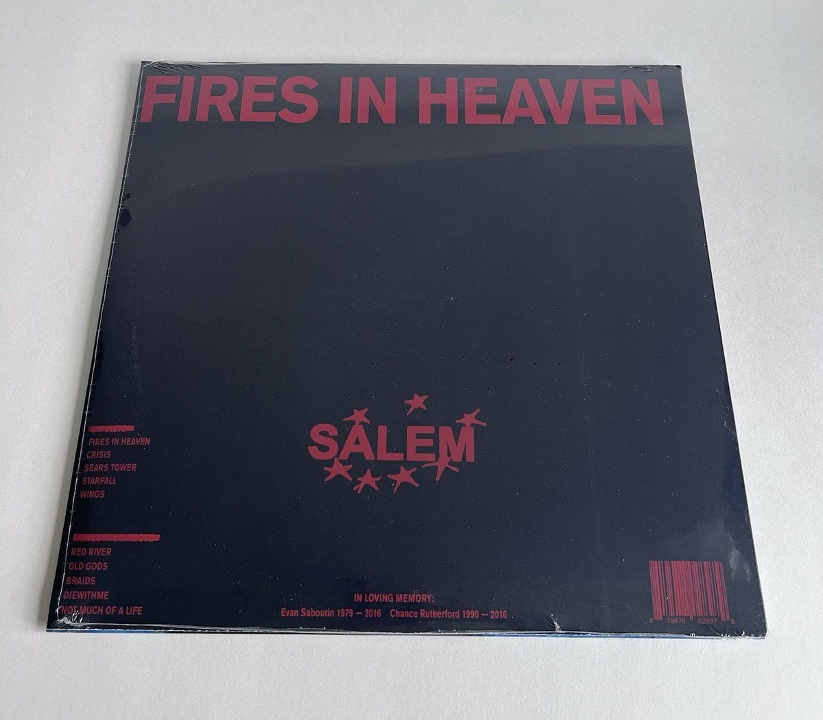 SALEM Fires In Heaven Vinyl LP S4lem SEALED Yung Lean Bladee