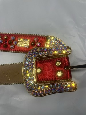 BB Simon Belt Red 34