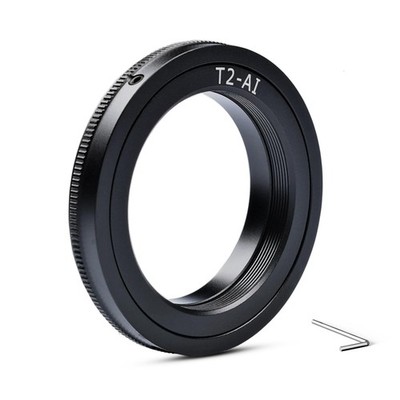 T/T2 Mount Lens Adapter for Nikon D5500 D3300 D3200 D5300 D3400 D7200 - Durable