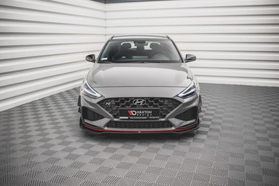 Maxton Design Frontlippe V.3 passend für Hyundai I30 N / I30 N-Line Hatchback/Fa