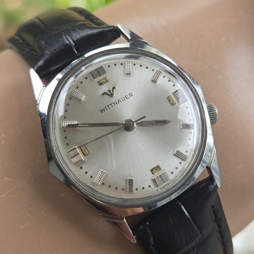 Vintage Wittnauer men's manual wind watch 11WSG2 17Jewels swiss 1960s - Picture 12 of 18