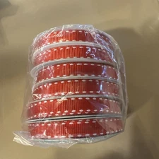 6 PACK Celebrate It Ribbon crafting  3/8 Inch 10 Yards 6 rolls