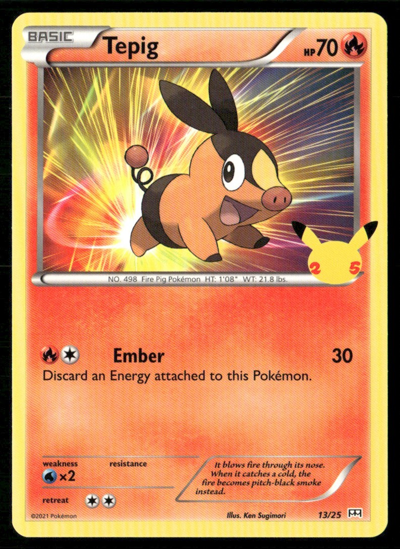 2021 Other - McDonald's Collection 2021 Tepig Basic/Promo #13