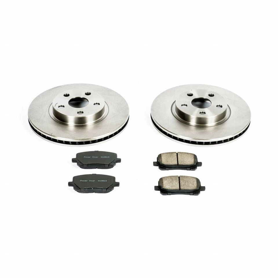 Kit de frenos Power Stop para Toyota Matrix 2003 04 05 06 07 2008 delantero Autospecialty Foto 2 de 4