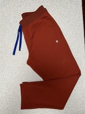 FIGS Women  s Kade Cargo Scrub Pants With Yoga Waistband 2XL Petite Auburn