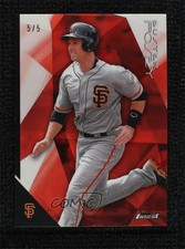 2015 Topps Finest Red Refractor 5/5 Buster Posey #22 0b0