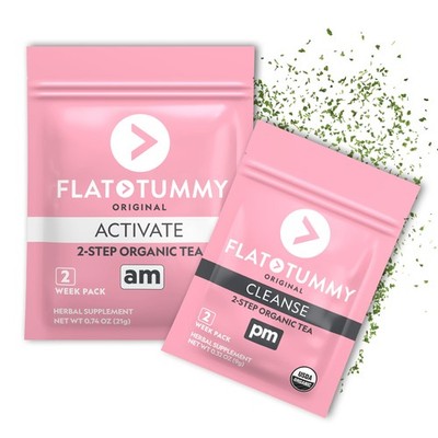 Flat Tummy Detox Tea 2 Week Detox Tea To - All Natural Detox Cleanse W/
